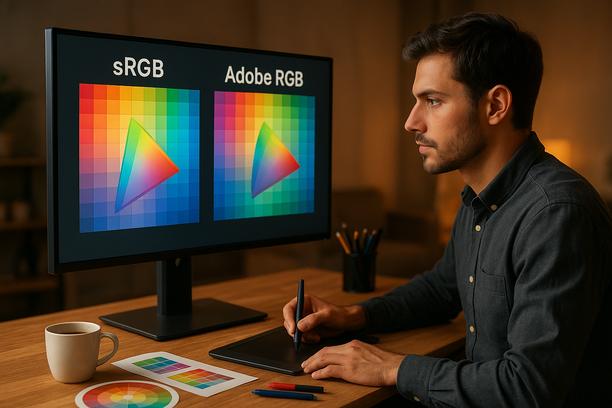 sRGB czy Adobe RGB – jaki profil kolorów wybrać? (poradnik)
